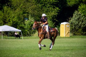 polocrosse player