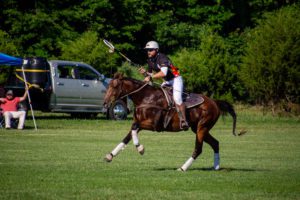 polocrosse player