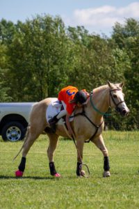 youth polocrosse player